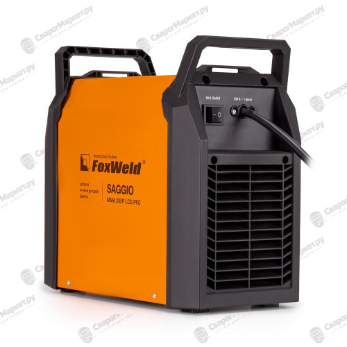 Сварочный аппарат FoxWeld SAGGIO MMA 205P LCD PFC-4