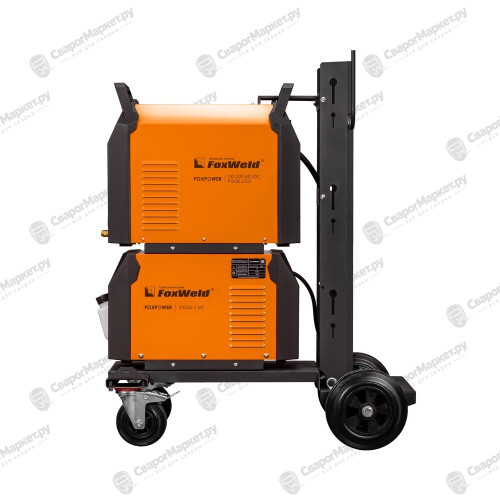 Аппарат аргонодуговой сварки FoxWeld FOXPOWER TIG 320 AC/DC PULSE LCD (Сварочный источник FOXPOWER TIG 320 AC/DC PULSE LCD + Блок жидкостного охлаждения FOXPOWER COOL-1 MT + Тележка FOXPOWER MT-1)-3
