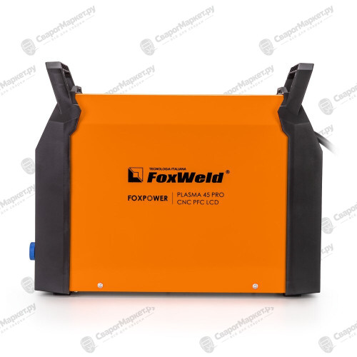 Аппарат плазменной резки FoxWeld FOXPOWER PLASMA 45 PRO CNC PFC LCD-3