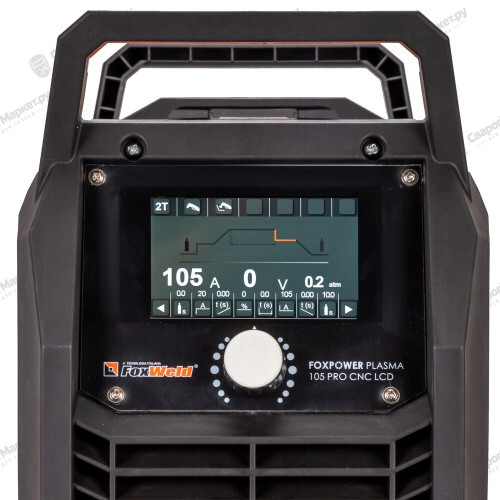 Аппарат плазменной резки FoxWeld FOXPOWER PLASMA 105 PRO CNC LCD-6