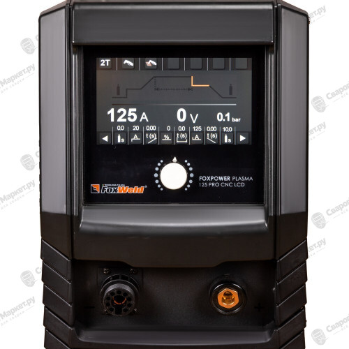 Аппарат плазменной резки FoxWeld FOXPOWER PLASMA 125 PRO CNC LCD-6