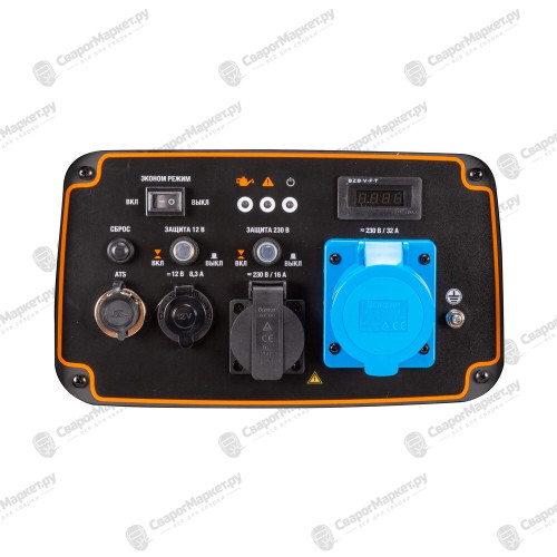 Генератор бензиновый инверторного типа FoxWeld GIN 6000E-5