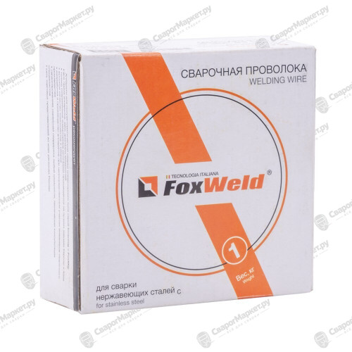 Проволока нержавейка FoxWeld ER-308 LSi (Св-04Х19Н9) д.0.8мм, 1кг D100-2