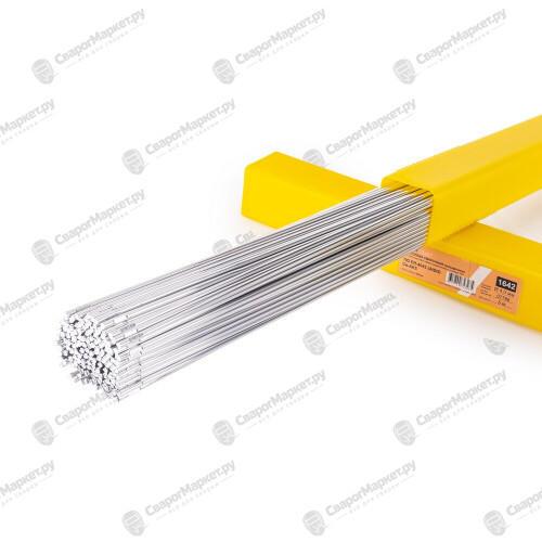 Пруток алюминиевый АL Si 5 (ER-4043) д.4,0х1000мм, 5кг (1 пачка, пр-во FoxWeld/КНР)-1