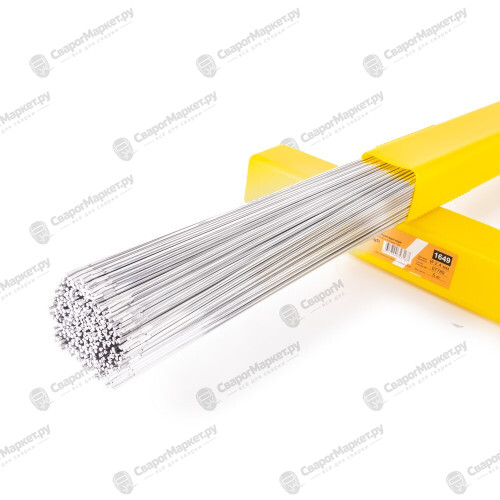 Пруток алюминиевый АL Мg 5 (ER-5356) д.2,4х1000мм, 5кг (1 пачка, пр-во FoxWeld/КНР)-1