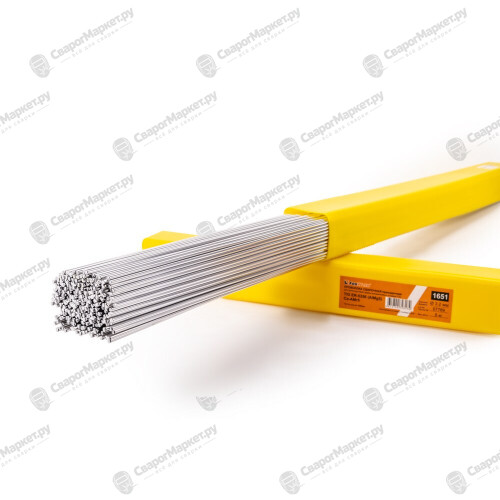 Пруток алюминиевый АL Мg 5 (ER-5356) д.3,2х1000мм, 5кг (1 пачка, пр-во FoxWeld/КНР)-1