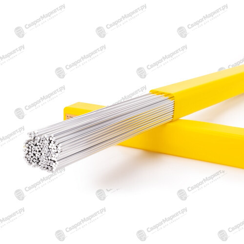 Пруток алюминиевый АL Мg 5 (ER-5356) д.4,0х1000мм, 5кг (1 пачка, пр-во FoxWeld/КНР)-1