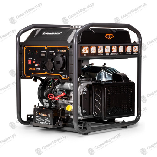 Бензиновый инверторный генератор Foxweld G7700iЕ-2