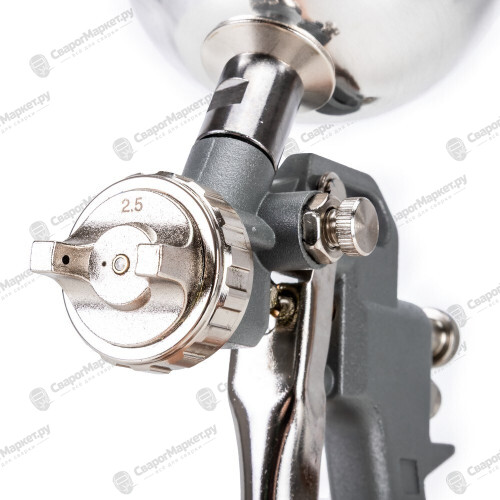 Краскораспылитель с верхним бачком FoxWeld AERO SGTM 600/25-4