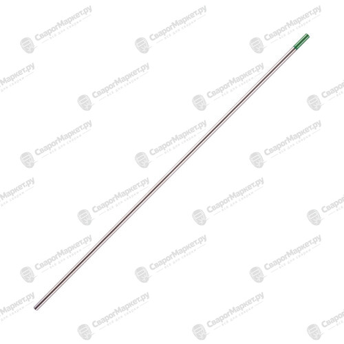 Вольфрамовый электрод WP 2,4мм / 175мм (1шт.) FoxWeld-2