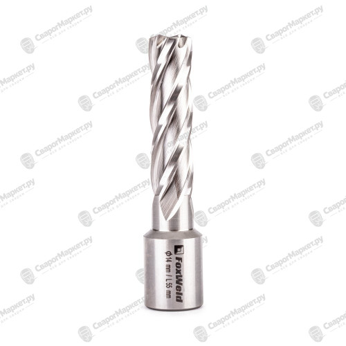 Фреза кольцевая (сверло корончатое) Foxweld FXH 14x55