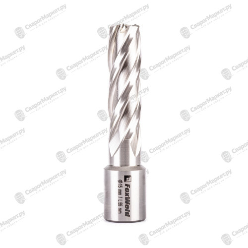 Фреза кольцевая (сверло корончатое) Foxweld FXH 15x55