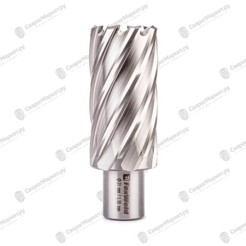 Фреза кольцевая (сверло корончатое) Foxweld FXH 31x55