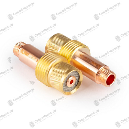 Корпус цанги 2,4мм газ.линза (701.0207/TE0006-24, пр-во FoxWeld/КНР)-2