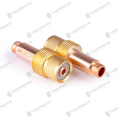 Корпус цанги 4,0мм газ.линза (701.0211/TE0006-40, пр-во FoxWeld/КНР)-2