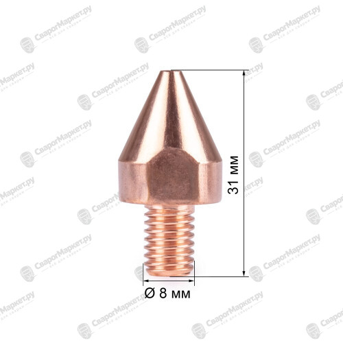 Комплект электродов FoxWeld для КТР-8 (д.16, М8, 2 шт., пр-во FoxWeld/КНР)-1