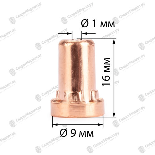 Сопло к плазмотрону PT-31 (для Plasma 33/Multi, Plasma 43 Multi, пр-во FoxWeld/КНР)-1