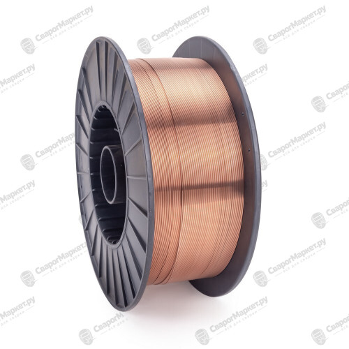 Foxweld Проволока сварочная омедненная ER 70S-6 (Св08Г2С) д.1.2мм, 15кг D300