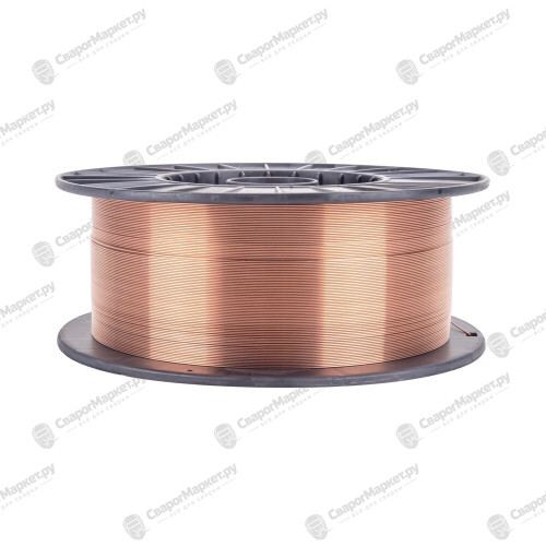 Foxweld Проволока сварочная омедненная ER 70S-6 (Св08Г2С) д.1.2мм, 15кг D300-1
