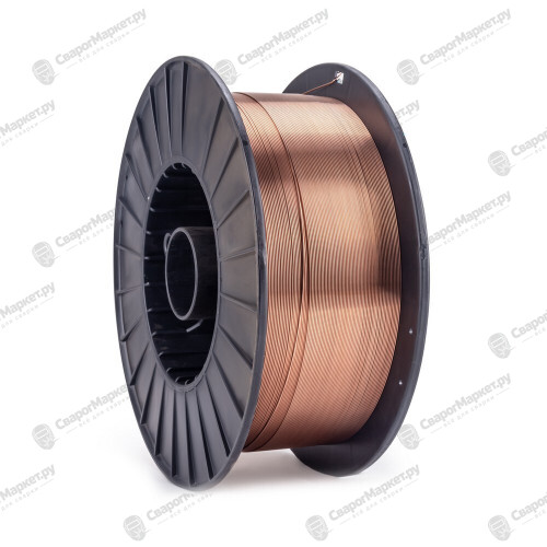 Foxweld Проволока сварочная омедненная ER 70S-6 (Св08Г2С) д.0.8мм, 15кг D300