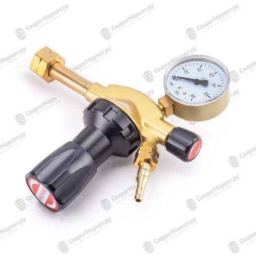 Редуктор FoxWeld GRE-2000 (пропановый, 1 манометр, вентиль, пр-во FoxWeld/КНР)-3