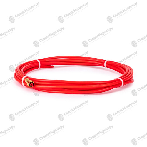 Канал FoxWeld 1,0-1,2мм тефлон красный, 5м (126.0028/GM0612, пр-во FoxWeld/КНР)