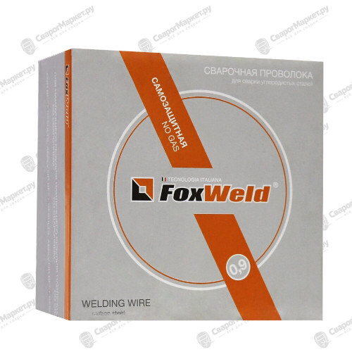 Foxweld Проволока сварочная самозащитная порошковая E71T-GS д.0.8мм, 0,9кг D100-2
