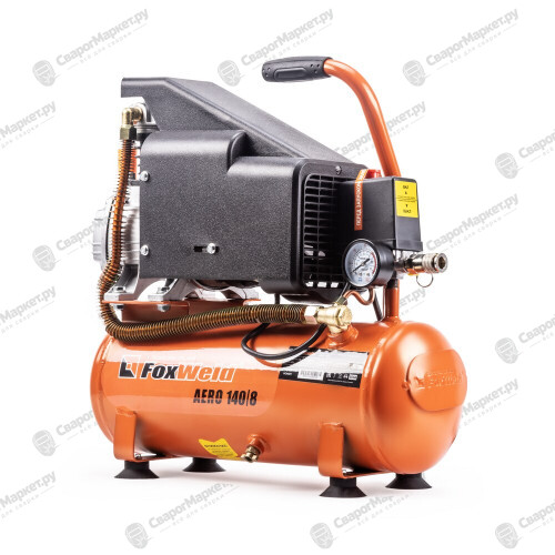 Компрессор масляный коаксиальный FoxWeld AERO 140/8