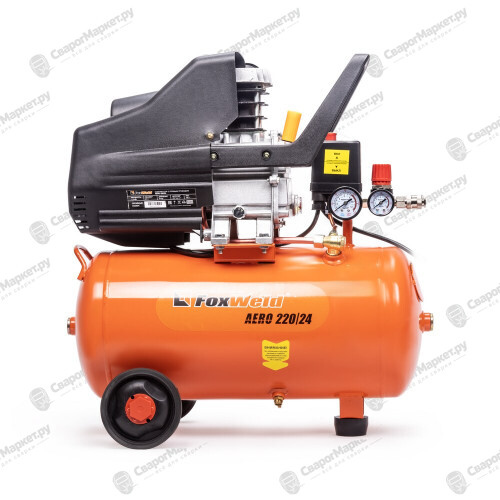 Компрессор масляный коаксиальный FoxWeld AERO 220/24-4