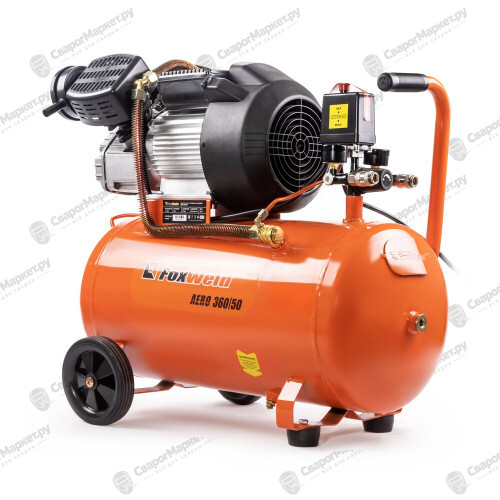 Компрессор масляный коаксиальный FoxWeld AERO 360/50