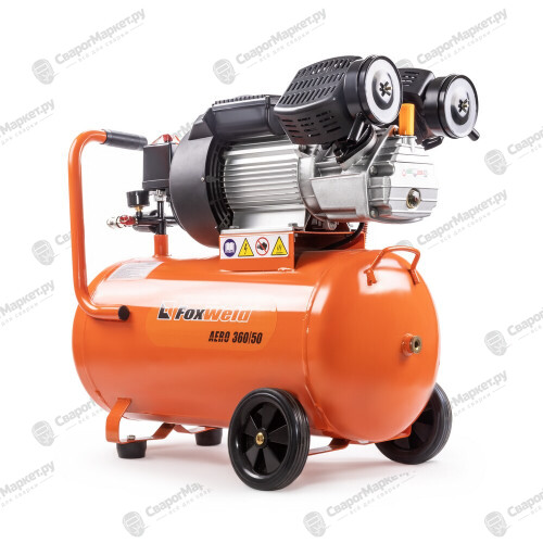 Компрессор масляный коаксиальный FoxWeld AERO 360/50-1