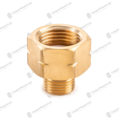 Переходник для больших газовых баллонов FoxWeld W21,8LH-M16*1.5 