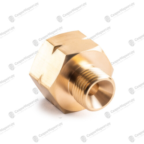 Переходник для больших газовых баллонов FoxWeld W21,8LH-M16*1.5 