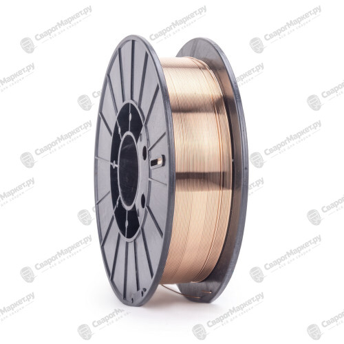 Проволока медная FoxWeld CuSi3 д.0.8мм, 5кг D200