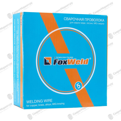 Проволока медная FoxWeld CuSi3 д.1.0мм, 5кг D200-2