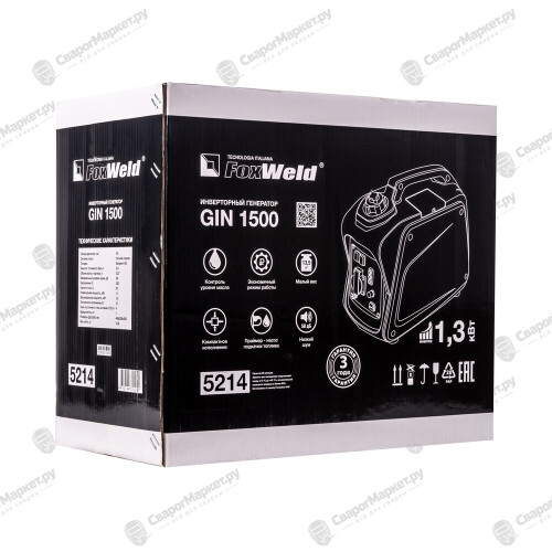 Инверторный генератор Foxweld GIN 1500-7