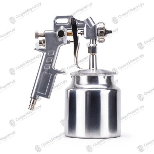 Краскораспылитель с нижним бачком 0,7 л FoxWeld AERO-3