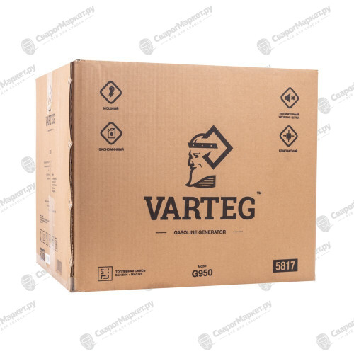 Электростанция бензиновая Varteg G950, Китай-6