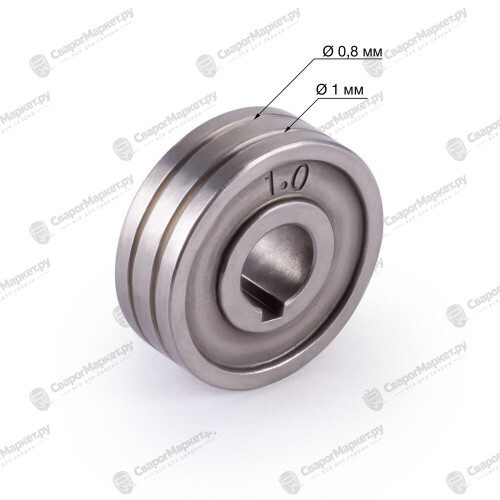 Ролик FoxWeld INVERMIG 185NEW/205/185М/200/188Multi/160Combi/180Combi/SAGGIO MIG 200 д.0,8-1,0 (10.05/30.08)-1