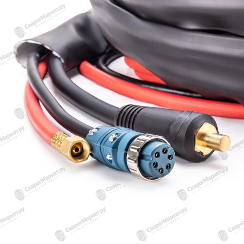 Комплект кабелей для INVERMIG 500E (15м, пр-во FoxWeld/КНР)-1