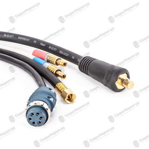 Комплект кабелей для INVERMIG 500E (для блока охлаждения, 15м, пр-во FoxWeld/КНР)-1