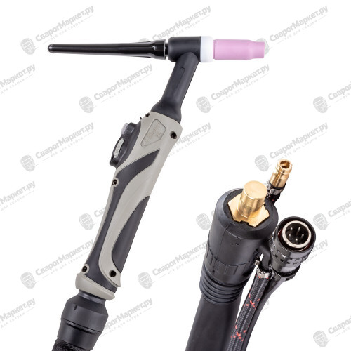 Горелка FoxWeld SAGGIO TIG-26 Flex 5м (35мм2, с управлением)
