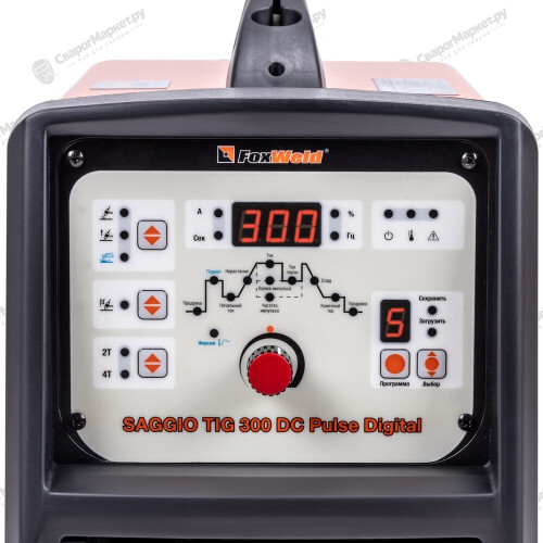 Аппарат аргонодуговой сварки FoxWeld SAGGIO TIG 300 DC Pulse Digital-4