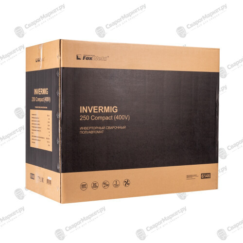 Сварочный полуавтомат FoxWeld Invermig 250 Compact (400V)-8