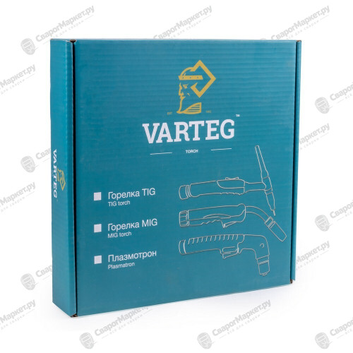 Varteg Горелка TIG-26 4м (разъем 35мм2, с кнопкой, пр-во FoxWeld/КНР)-4