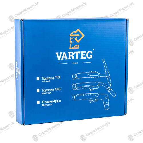 Varteg Горелка TIG-26 8м (разъем 35мм2, с кнопкой, пр-во FoxWeld/КНР)-3
