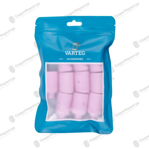 Varteg Сопло керам. 8,0мм № 5 газ.линза (701.0421/ТС0032, 42мм, пр-во FoxWeld/КНР)-3