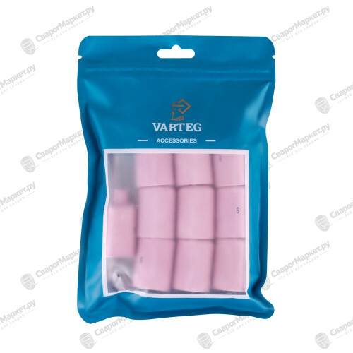 Varteg Сопло керам. 9,5мм №6 газ.линза (701.0422/TC0033, 42мм, пр-во FoxWeld/КНР)-3