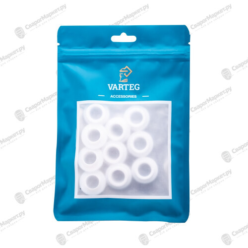 Varteg Изолятор корпуса цанги TIG17/18/26 газ.линза (701.0130/TQ0003, стандарт, пр-во FoxWeld/КНР)-3