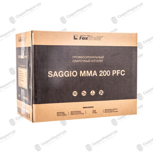 Сварочный аппарат FoxWeld SAGGIO MMA 200 PFC-8